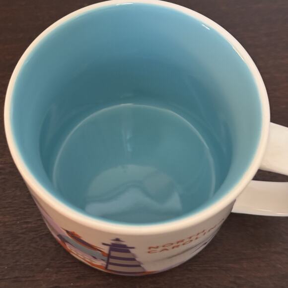 Starbucks North Carolina Coffee Mug Cup 14 0z Been There Series 2017 Collectors - Picture 7 of 12